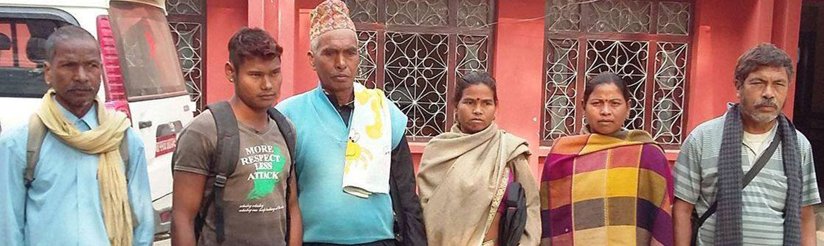 Victims of Disappearances in Manau at local meeting (c) Advocacy Forum Nepal